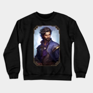 Gale, the Legendary Wizard of Waterdeep. Baldur's Gate 3 inspired funart Crewneck Sweatshirt